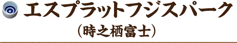 エスプラットフジスパーク（時之栖富士）